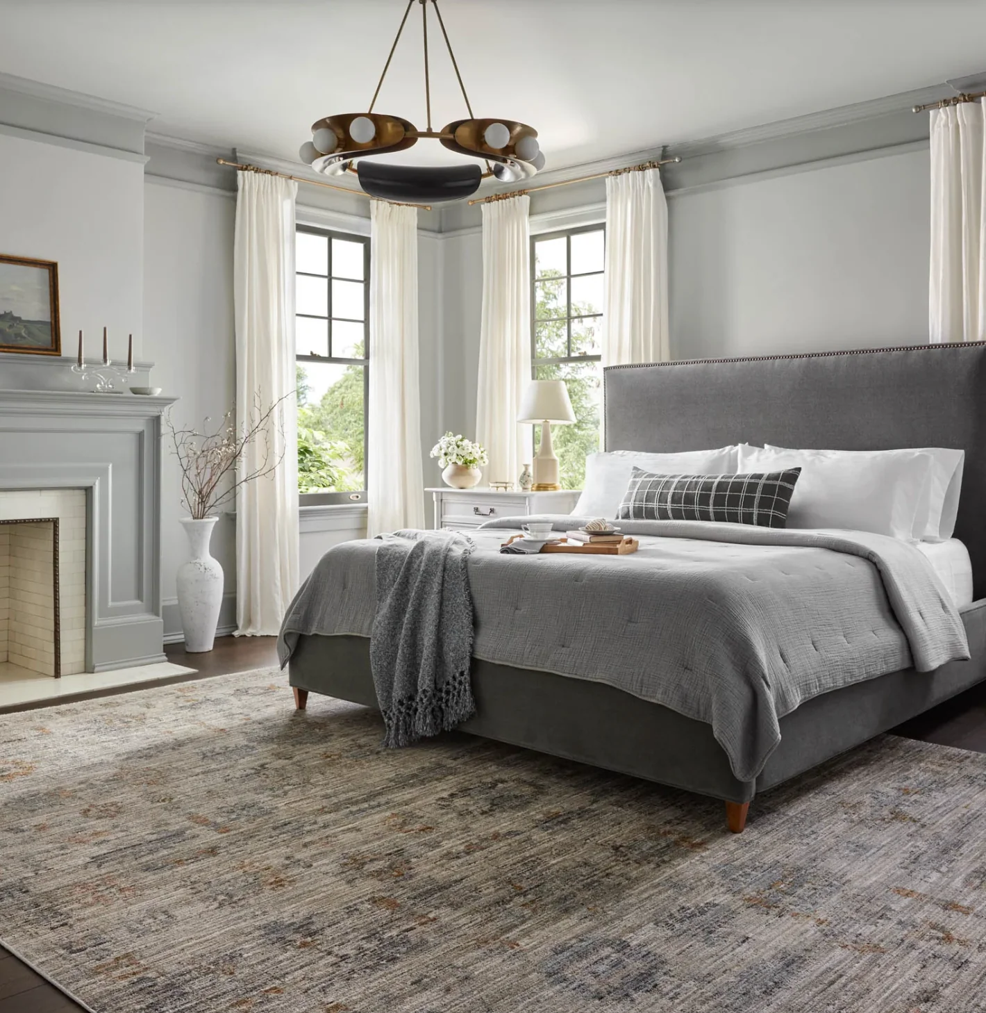 Katherine Pebble/ Ocean Rug