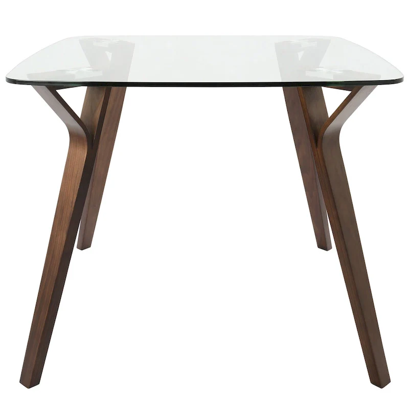 Folia Mid-century Modern Square Dining Table