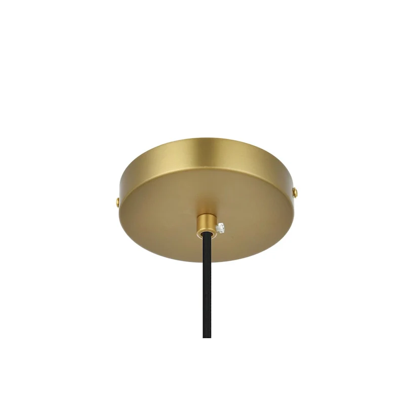 Elegant Lighting Kenna Single Light 8  Wide Mini Pendant with Clear