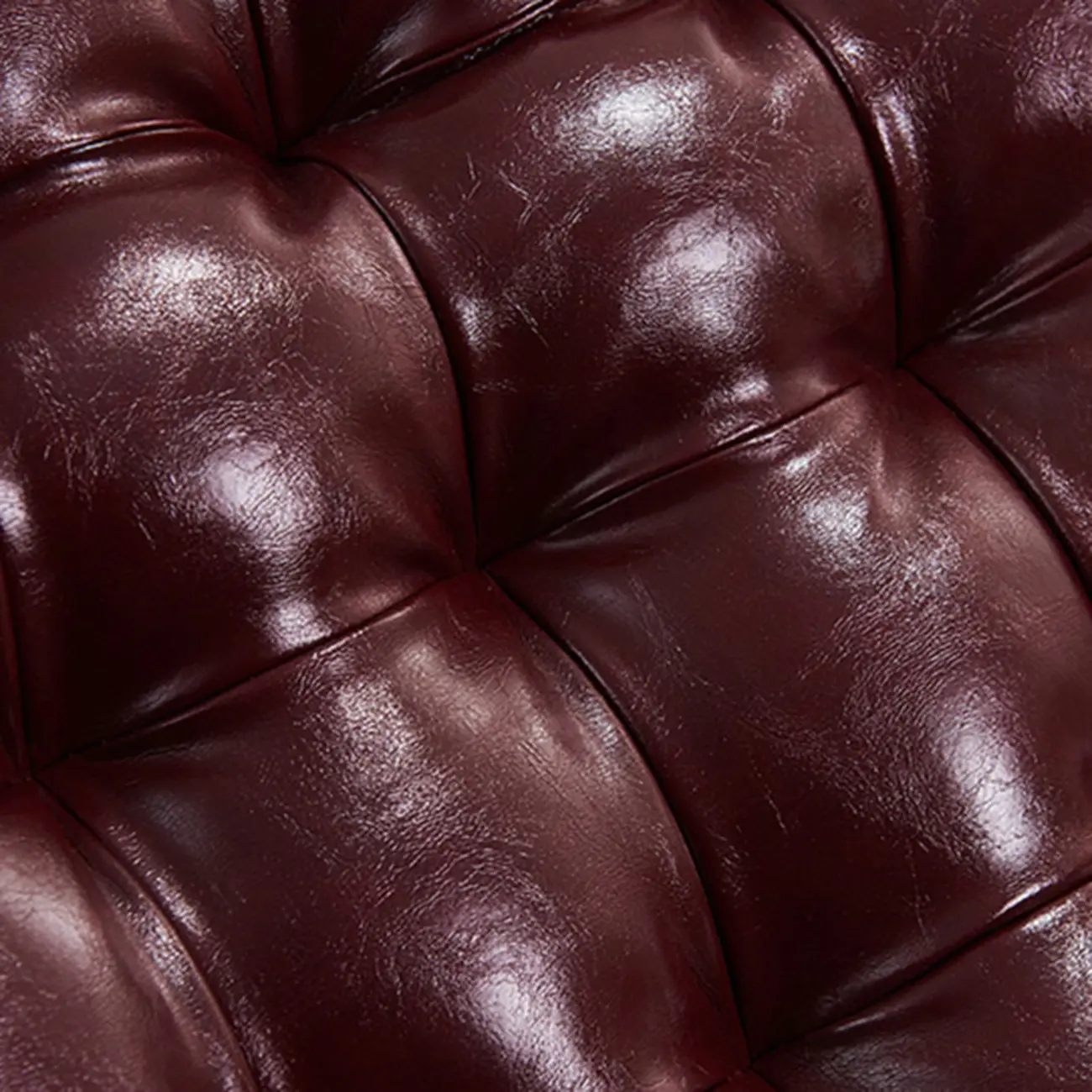 Modern Upholstered Ergonomic Rocking Chair with Ottoman