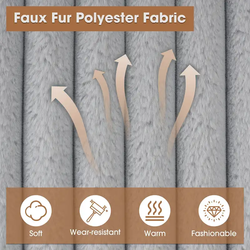 Modern Fabric Sleeper Sectional with USB and 2 pillows