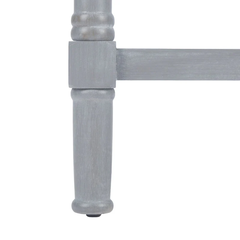 SAFAVIEH Philomene Distressed White 3-Drawer Console Table - 23.5 W x 13 L x 29.5 H - 24Wx13Dx30H