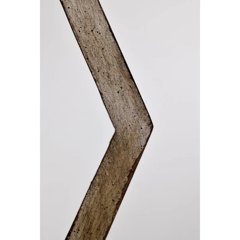 Cydney 16 Inch Geometric Shape Wood Grain Finish Pendant 6 Light