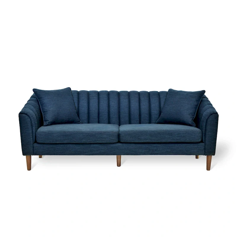 Ansonia Channel-tufted Sofa by Christopher Knight Home