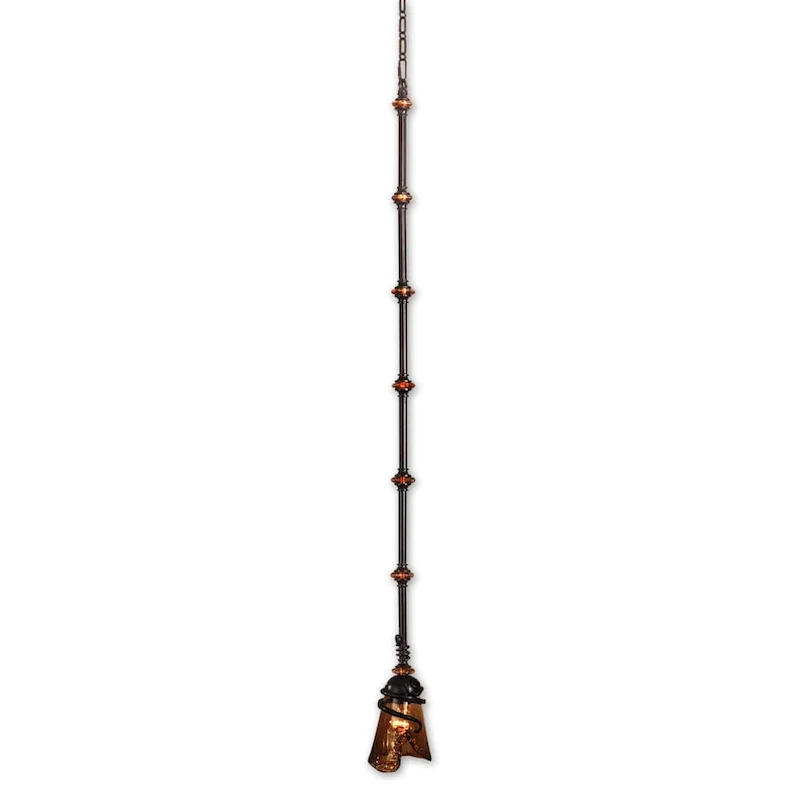 Uttermost Vitalia 1-light Oil Rubbed Bronze Mini Pendant