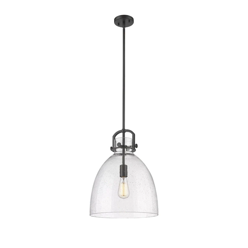 Innovations Lighting Newton Bell - 1 Light 14  Stem Hung Pendant