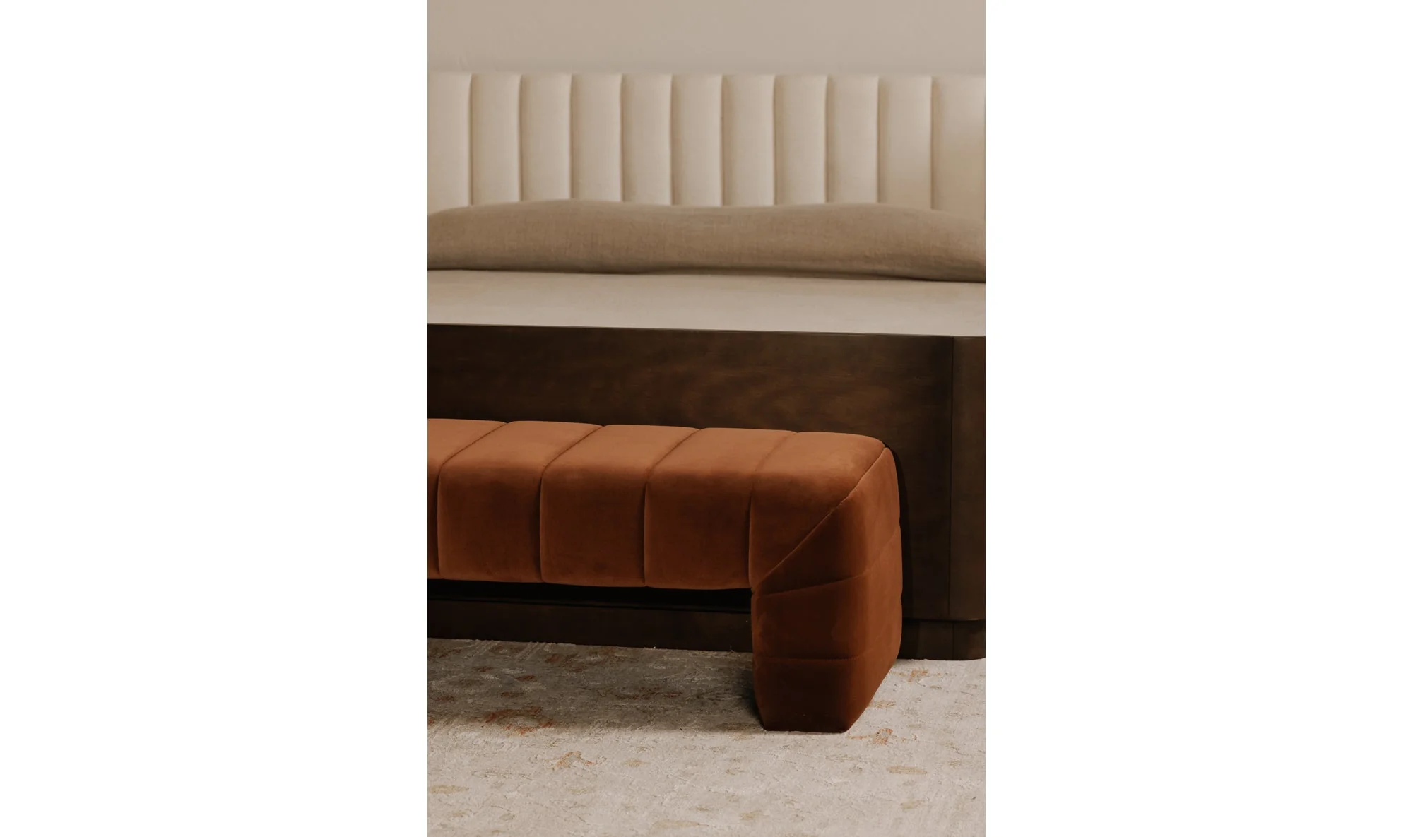 Verity Bench Warm Brown