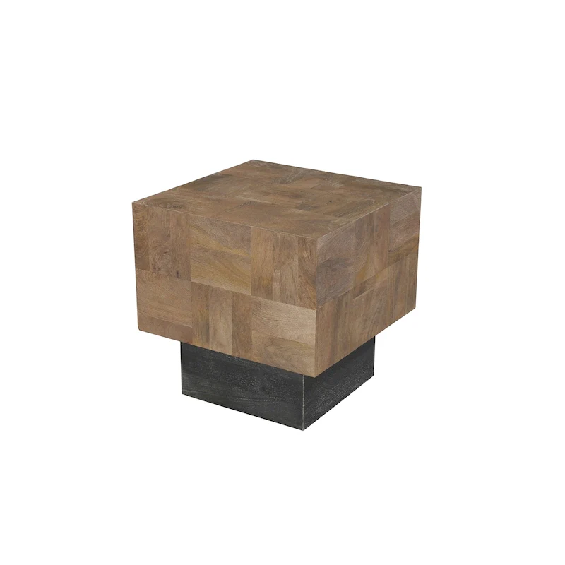 Caden Modern Solid Wood Side Table