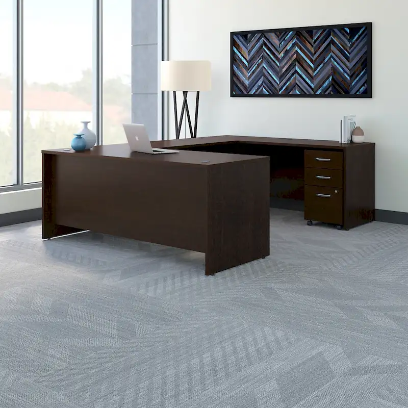 Series C 72W U Shaped Desk with Drawers by Bush Business Furniture