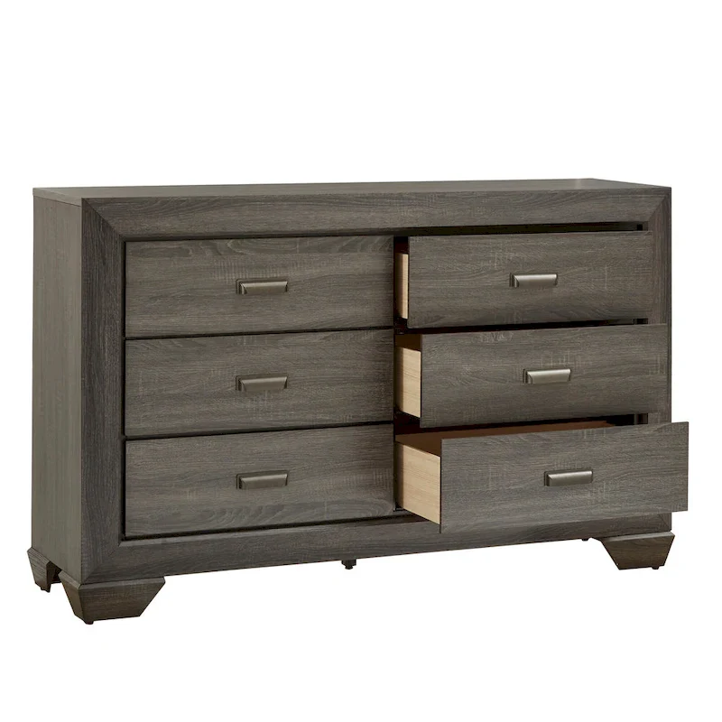 Corbett Grey Wood Panel Dresser or Chest by iNSPIRE Q Classic