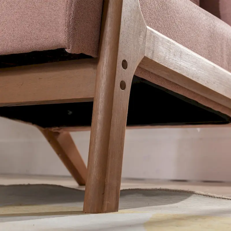 Ebello Modern Solid wood Accent Chair