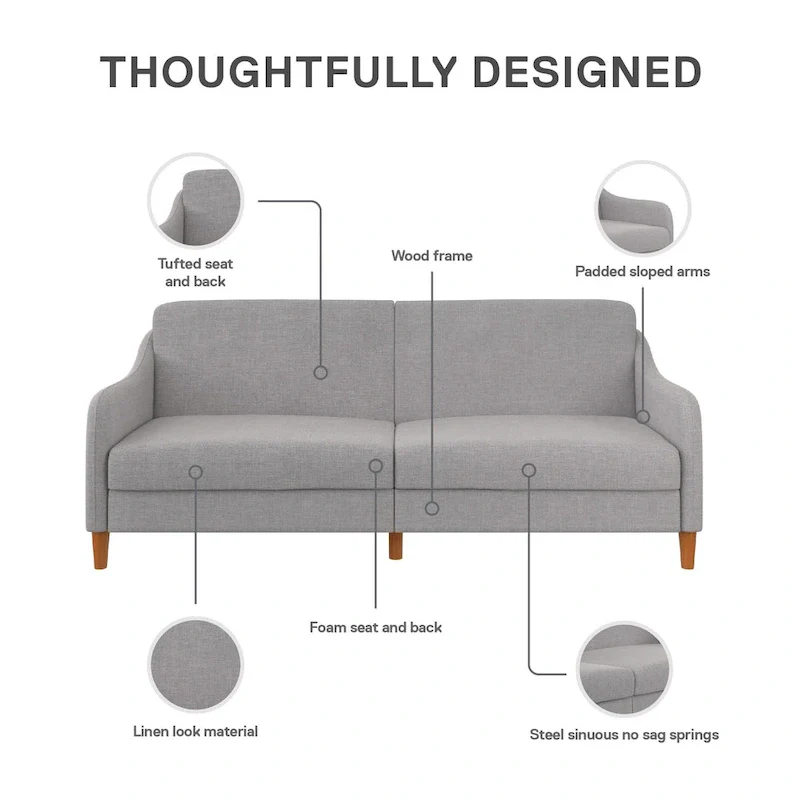 Avenue Greene Jayson Coil Futon