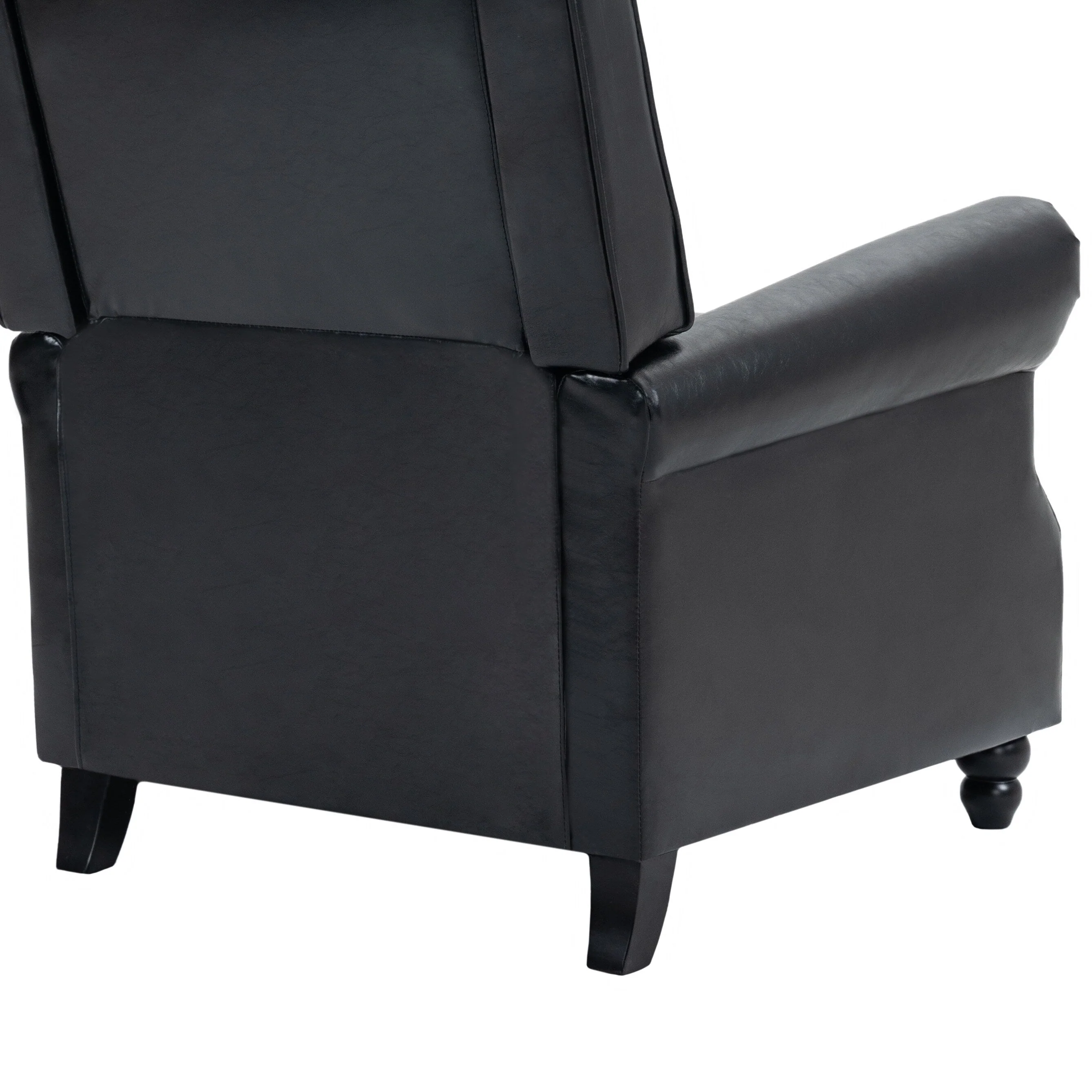 Manual Pushback Recliner Chairs with Nailhead Trim