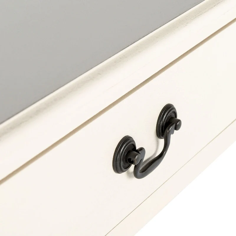 SAFAVIEH Henretta 2-Drawer Console Table - 35.5 W x 13 L x 29.5 H - 35.5 W x 13 L x 29.5 H - 36Wx13Dx30H