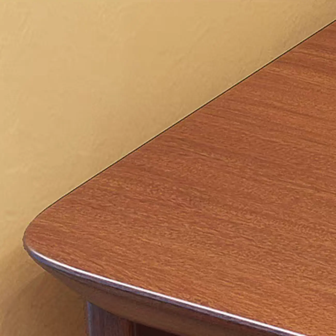 Classic Wooden Nut-Brown Nightstand with Drawer & Shelf