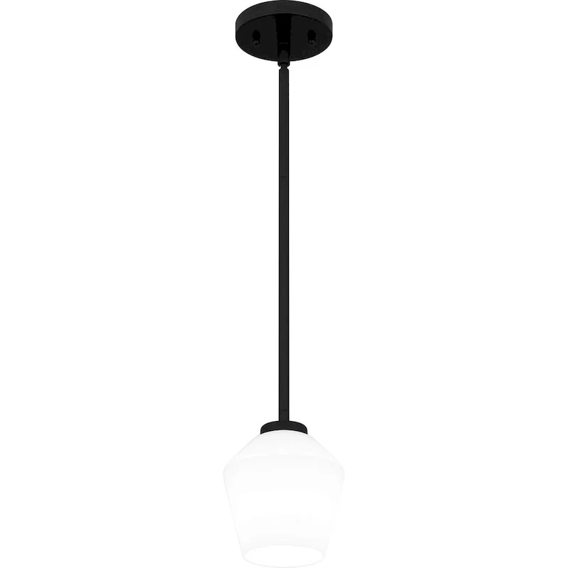 Nielson 1-Light Matte Black Mini Pendant Light