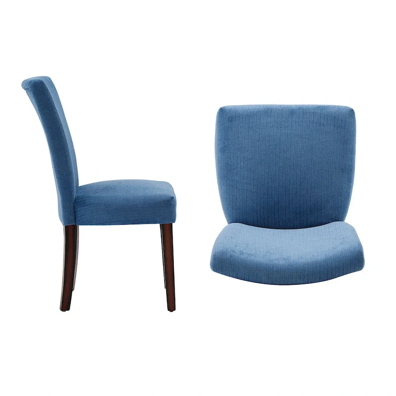 Dinant Chenille Parsons Dining Chairs (Set of 2) - Dining Chair