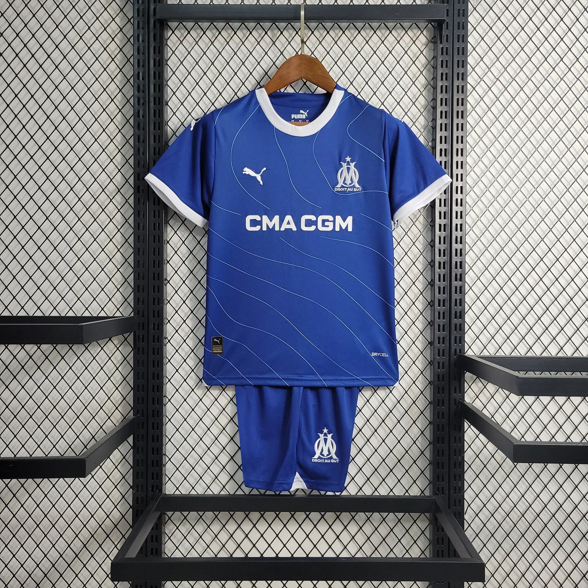 Kit Enfant Olympique de Marseille extérieur 2023 2024
