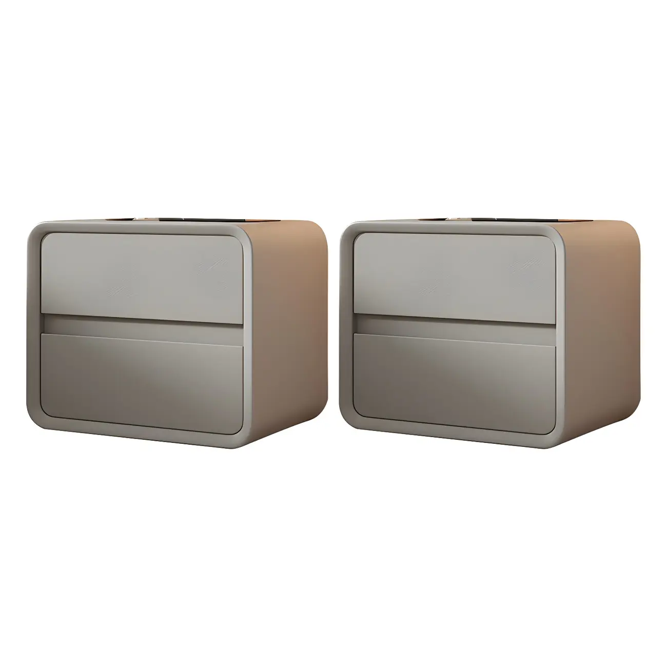 Scandinavian Wood Narrow Bedside Cabinet