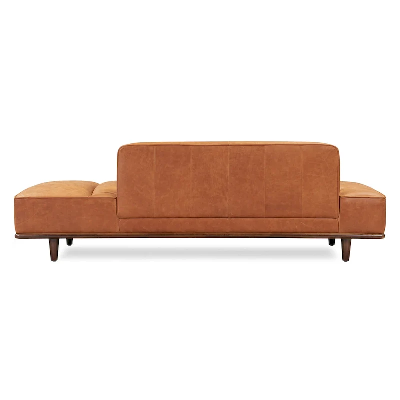 Poly & Bark Jasper Daybed - Full Grain Genuine Italian Leather