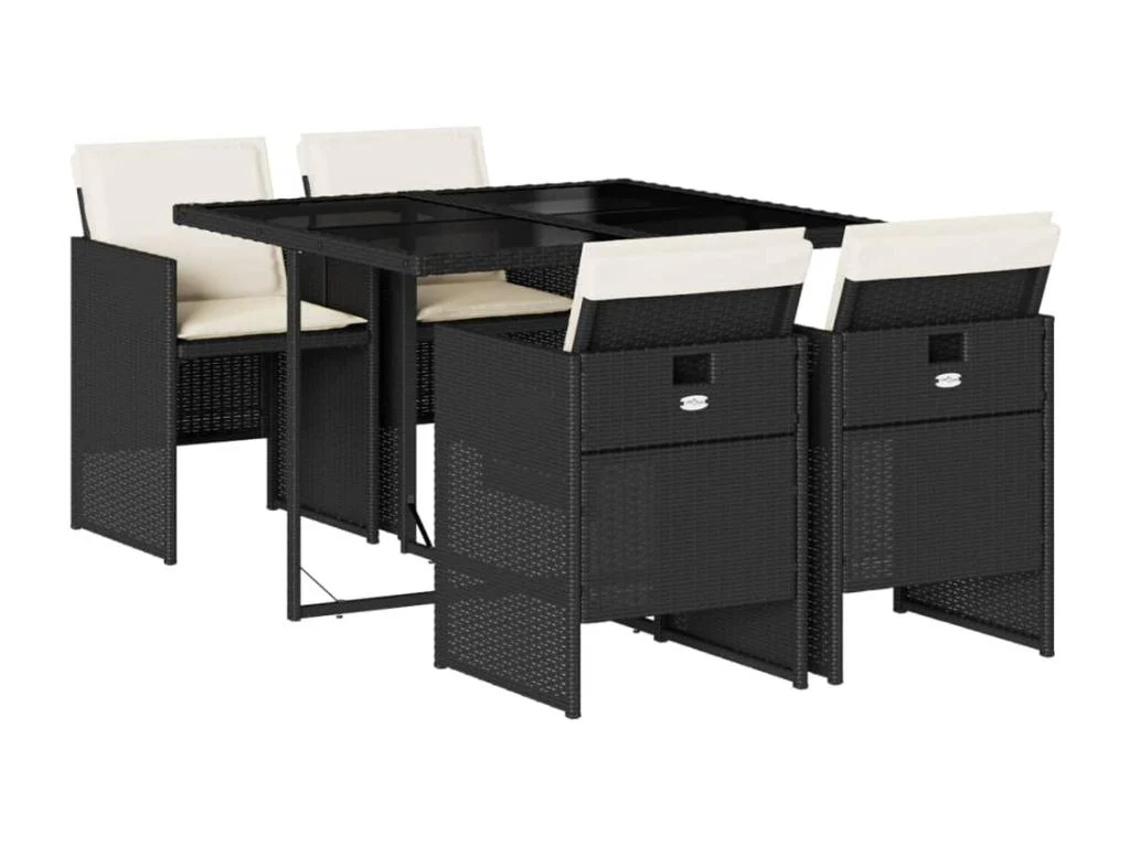 Ensemble Manger Jardin - Noir