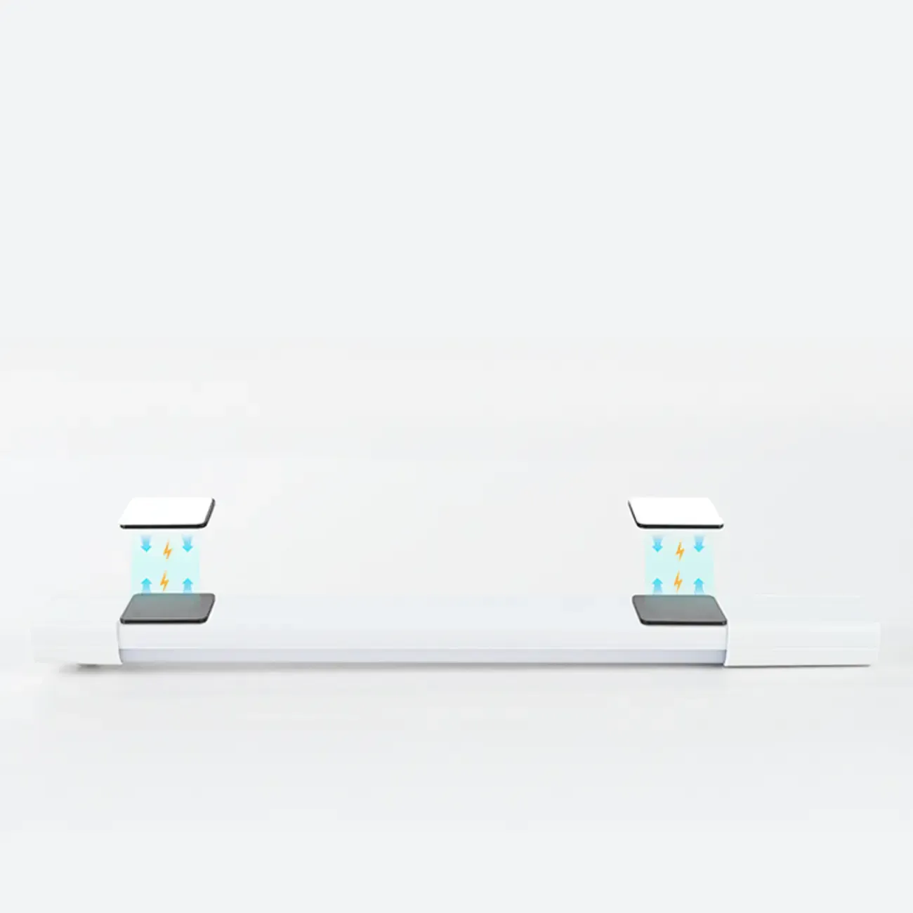 1-Light Modern Black Geometric LED Vanity Light