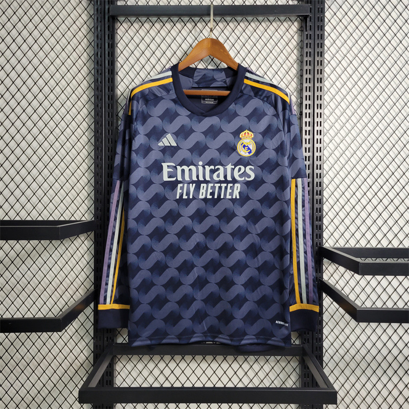 Maillot Real Madrid extérieur manches longues 2023/24