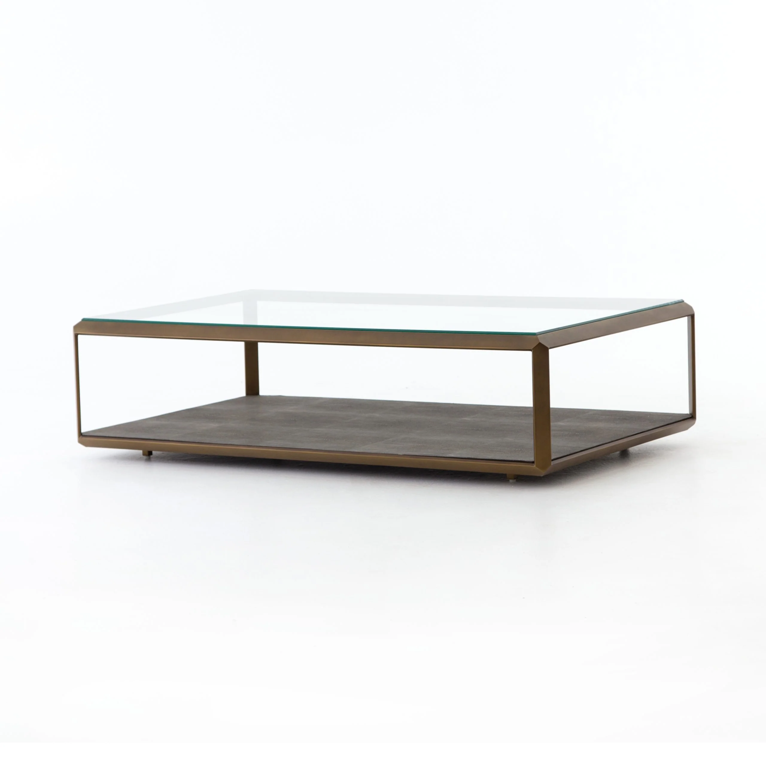 Shagreen  Shadow Box Coffee Table