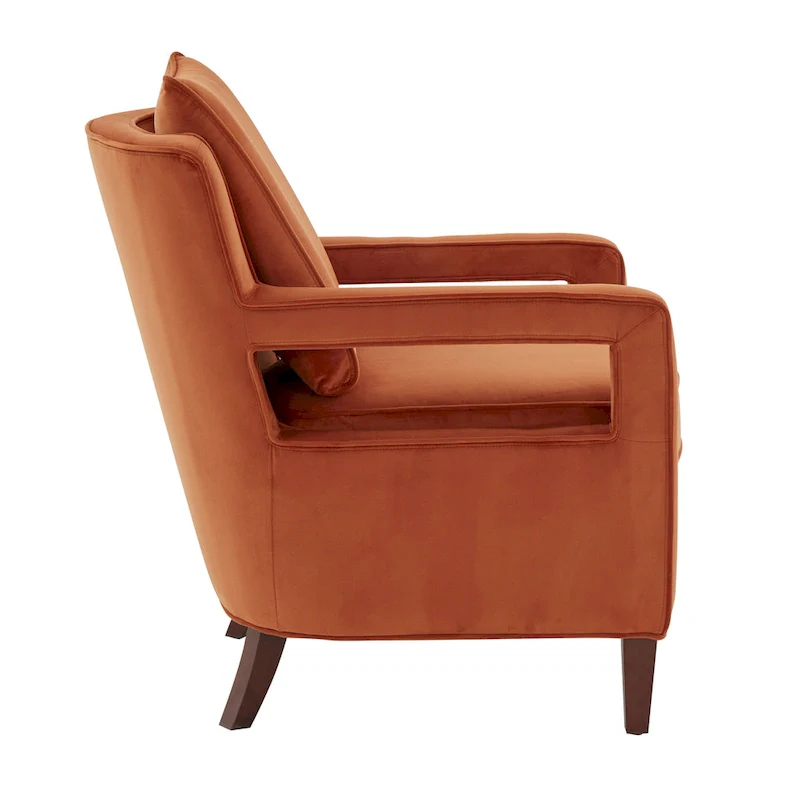 Quinn Velvet Accent Arm Chair by Greyson Living
