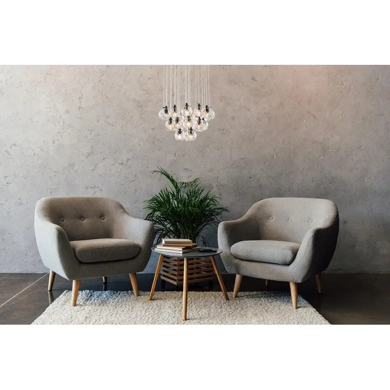 Ella 19-Inch 24-Lights Pendant - N/A