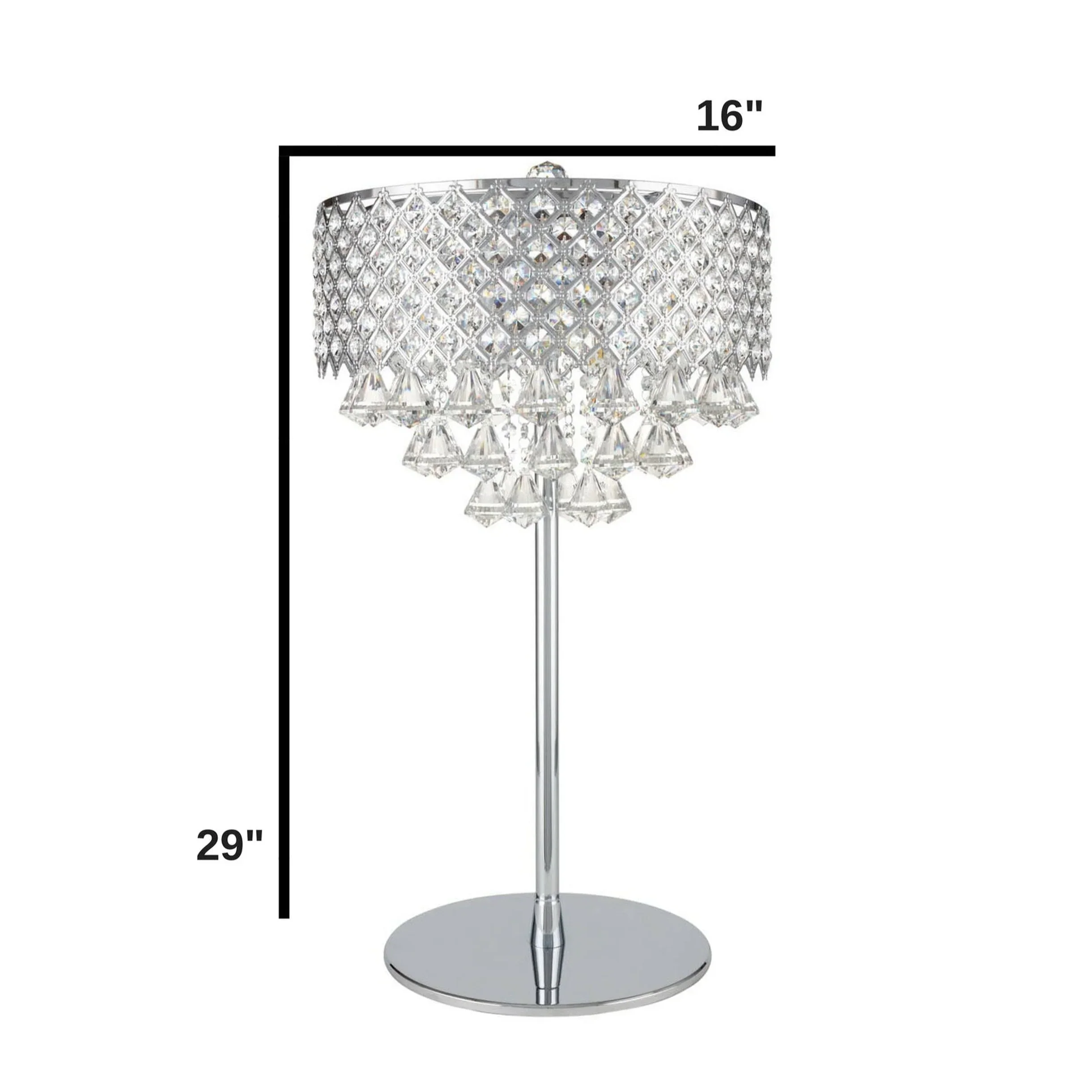 Elegant Acrylic Table Lamp