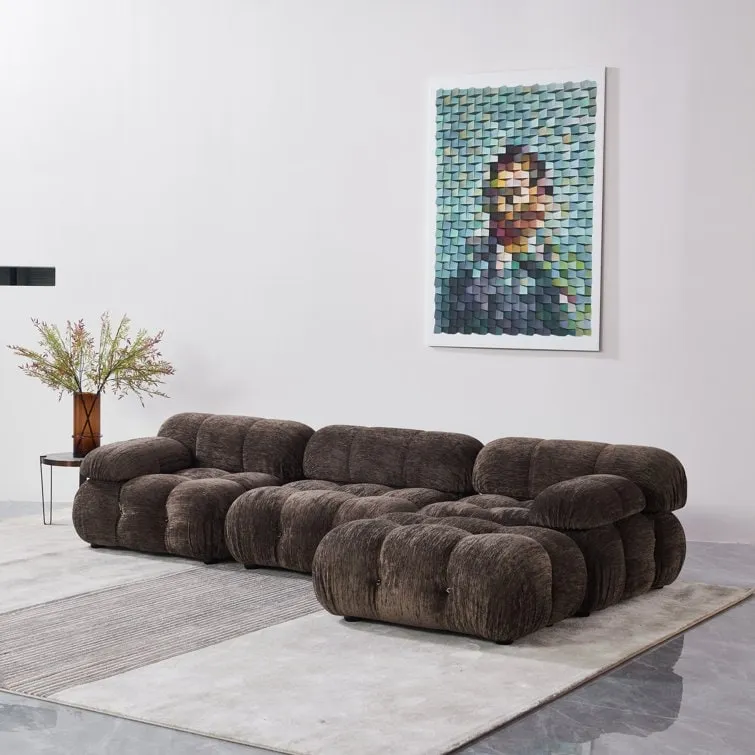 Daimion 4 Pieces Upholstered Sectional