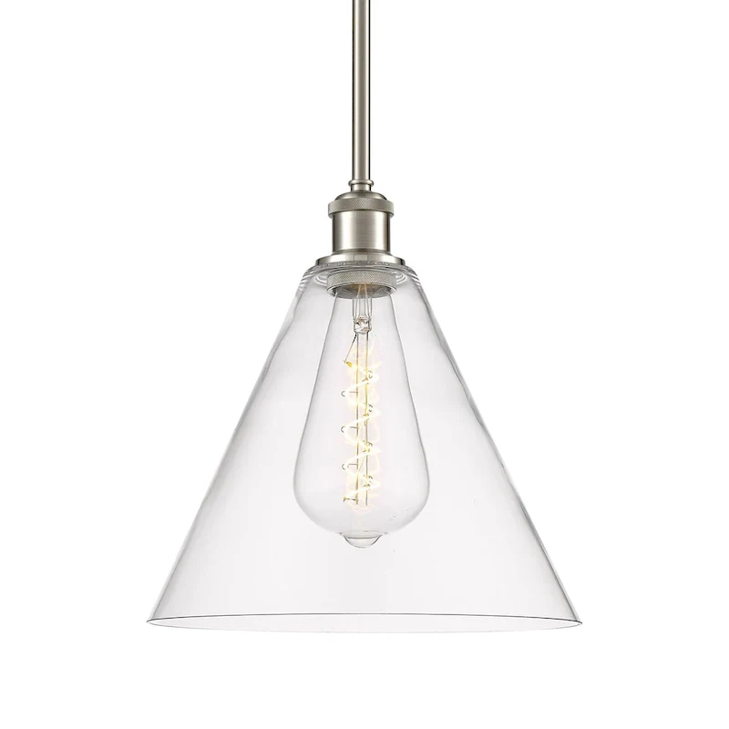 Innovations Lighting 516-1S-13-12 Berkshire Pendant Berkshire 12  Wide