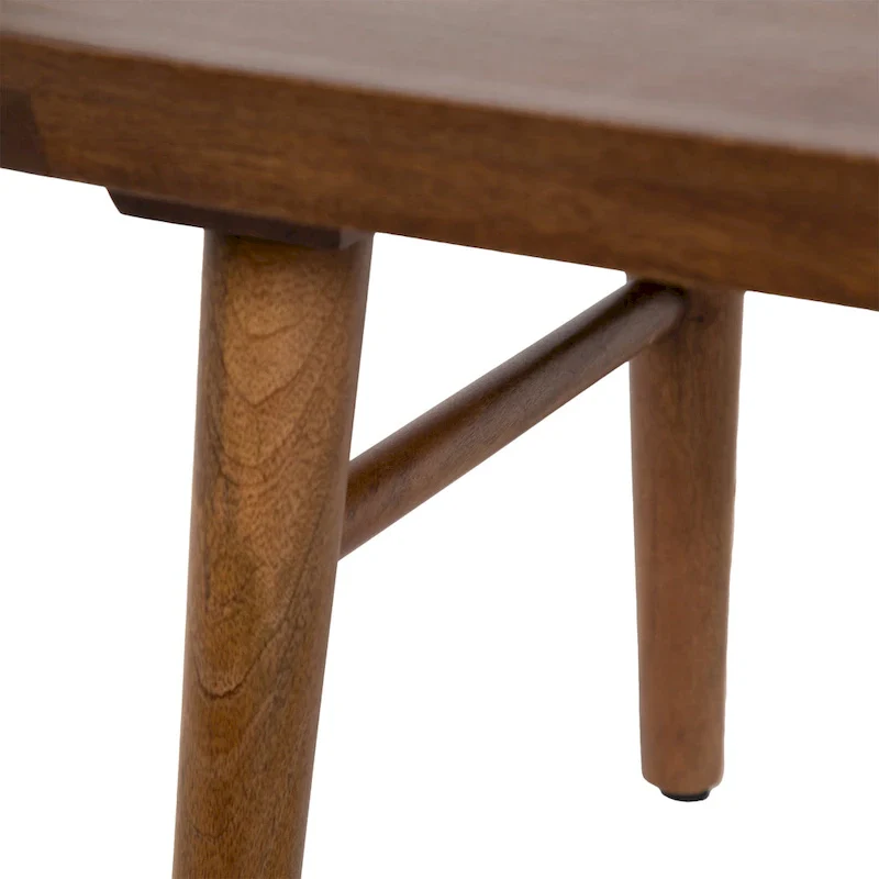 Kate and Laurel Conan Oval Wood Coffee Table