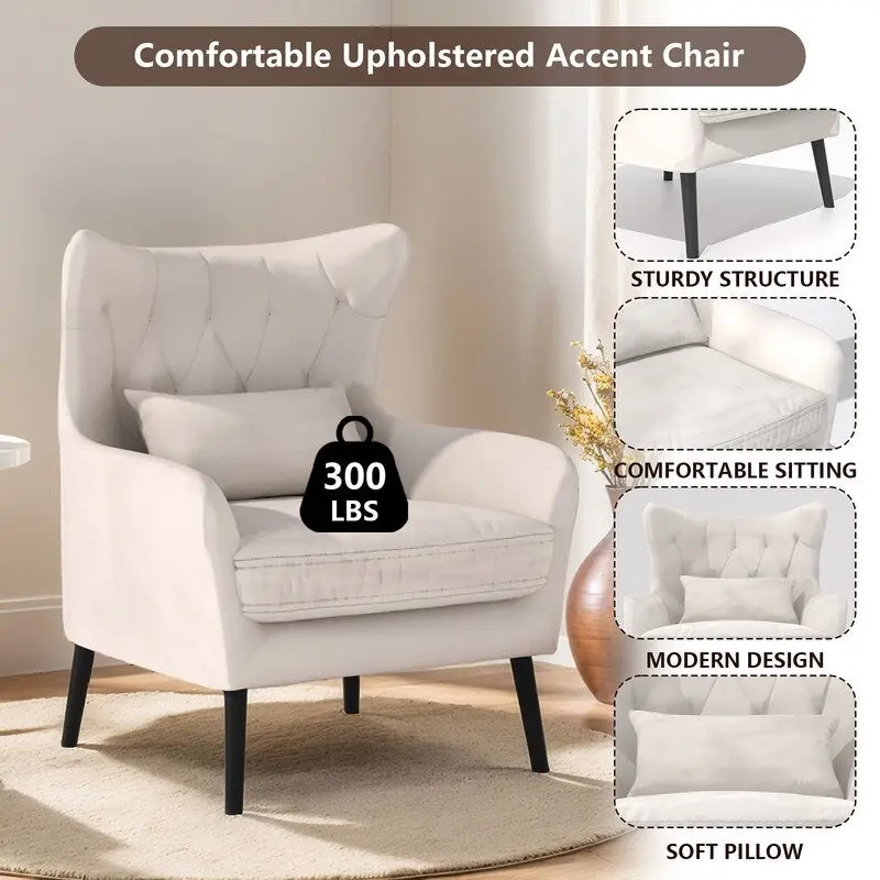 2-Piece Modern Velvet Living Room Couch Set Upholstered