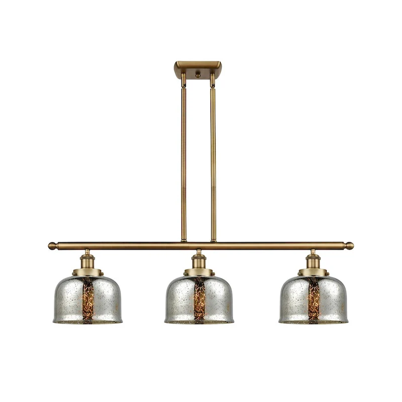 Innovations Lighting Bell - 3 Light 36  Island Light - 8  Shade