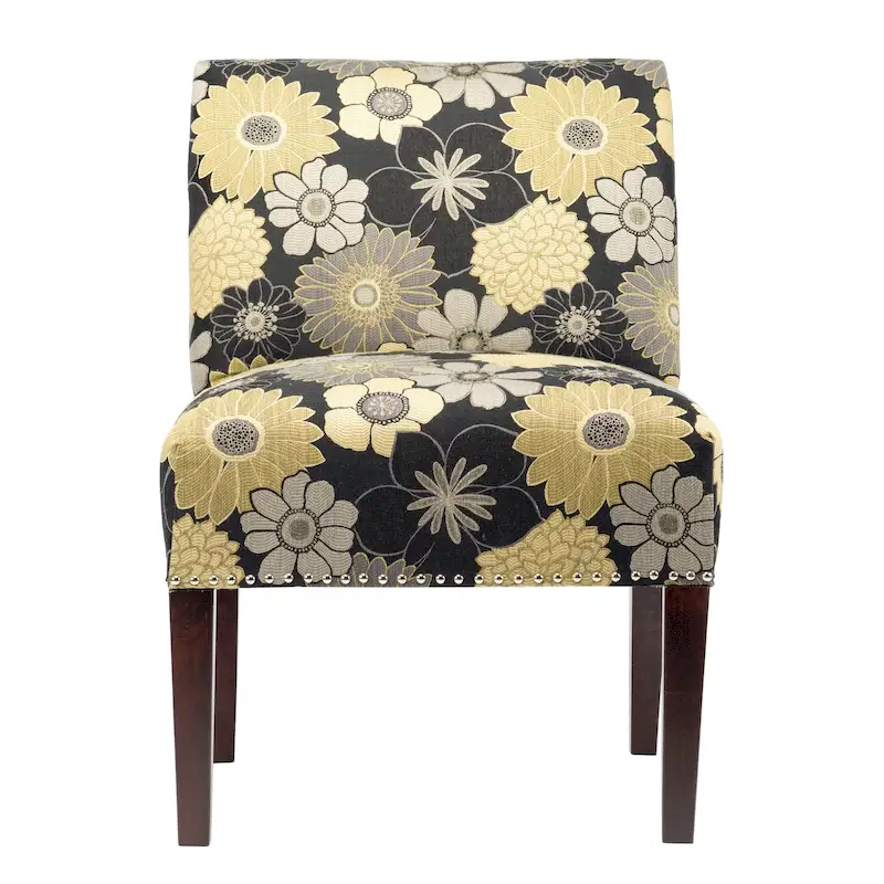 Samantha Upholstered Living Room Slipper Chair