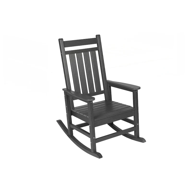 All Weather Rocking Chair Set with Side Table