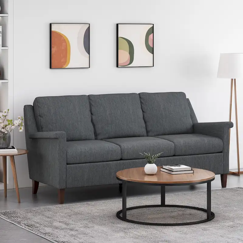 Dupont Modern 3-seat Fabric Sofa by Christopher Knight Home