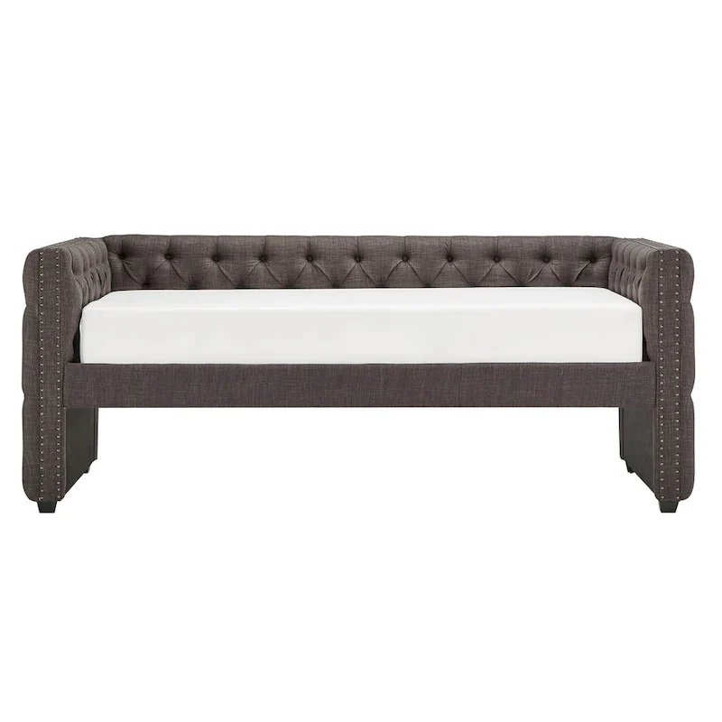Knightsbridge Twin Tufted Nailhead Daybed by iNSPIRE Q Artisan