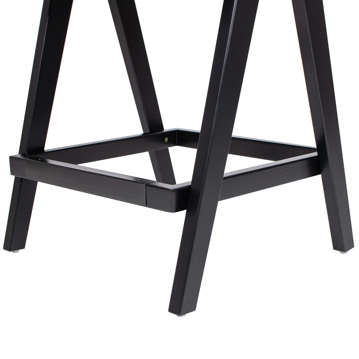 Milan 25.5' Modern Resin Webbing Back Boucle Bar Stool with Arms, Set of 3