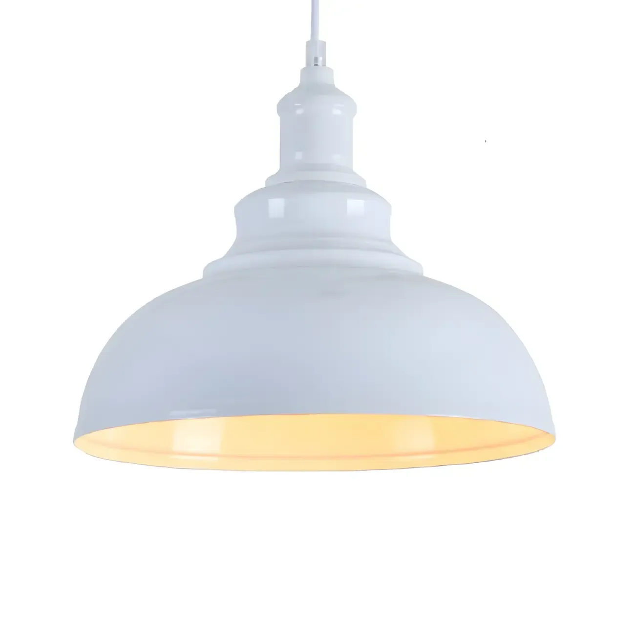 HomeyFad Industrial Warehouse Style Metal Hanging Kitchen Pendant Light