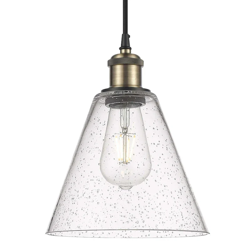 Innovations Lighting 516-1P-12-8 Berkshire Pendant Berkshire 8  Wide