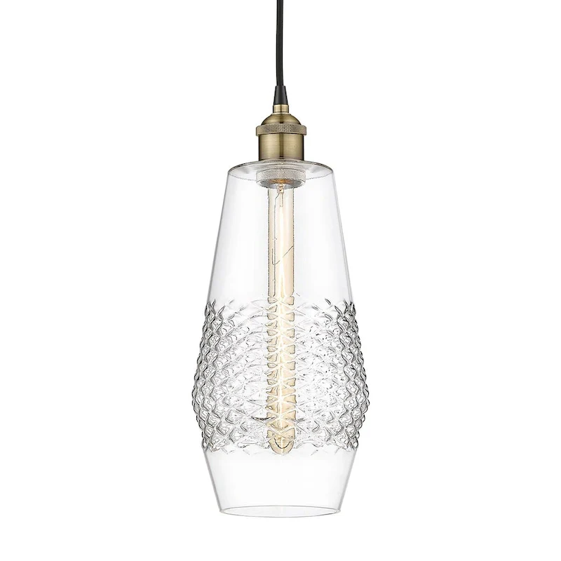 Innovations Lighting 616-1P-17-7 Windham Pendant Windham 7  Wide Mini