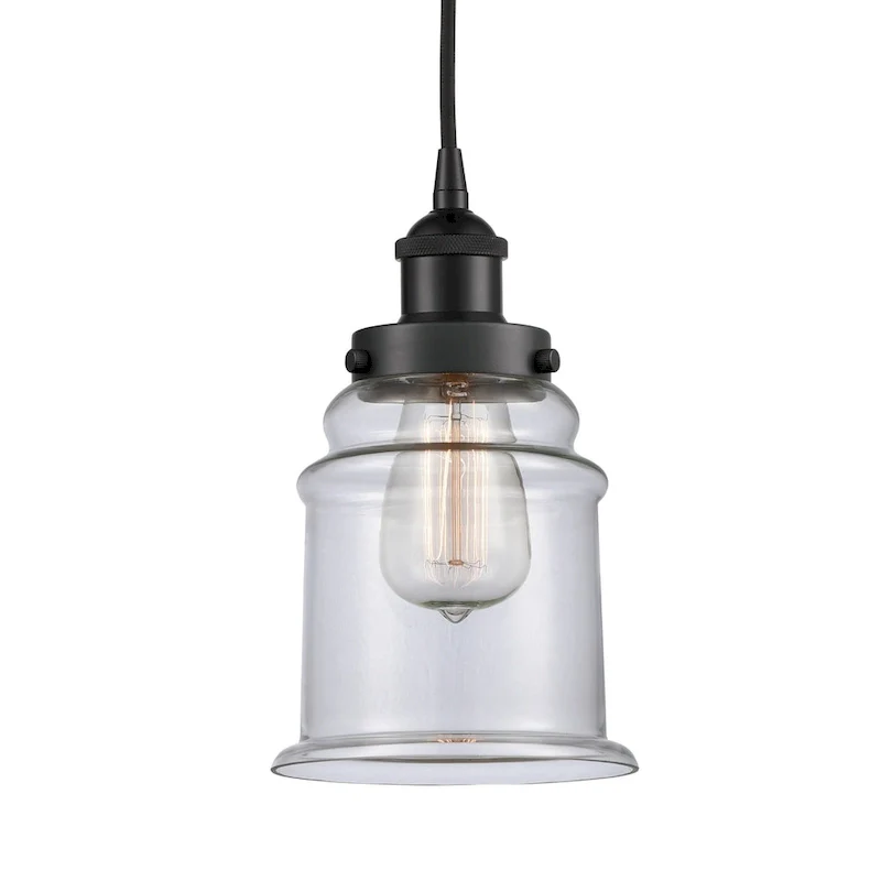 Innovations Lighting 616-1PH-11-6 Canton Pendant Canton 6  Wide Mini
