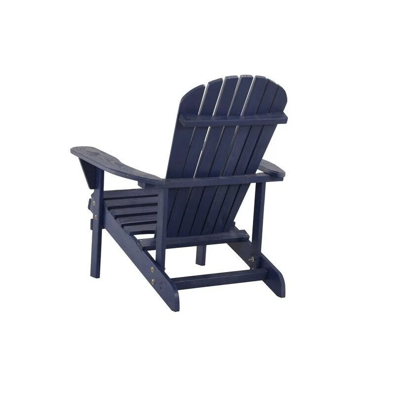 Earth Collection Adirondack Chair and Ottoman Set