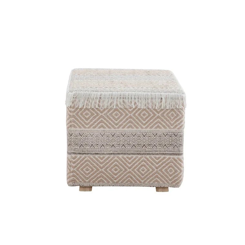 Mazatlan Square Upholstered Ottoman Stool