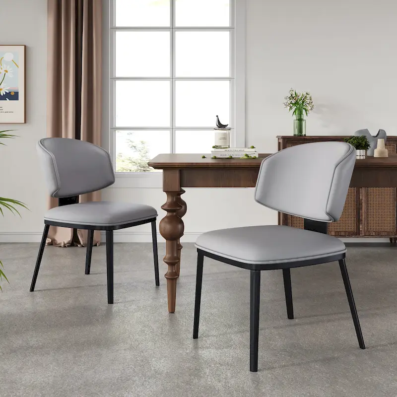 Christopher Knight Home - PU Leather Upholstered Dining Chairs