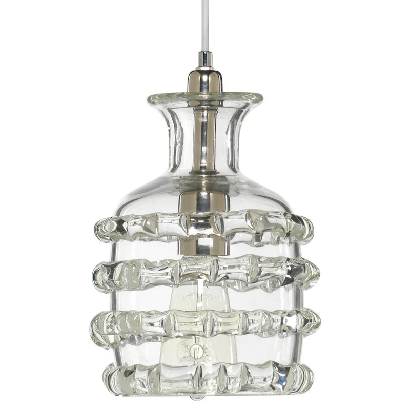 Alden Dcor Linda Mount-Blown Glass1-Light Pendant