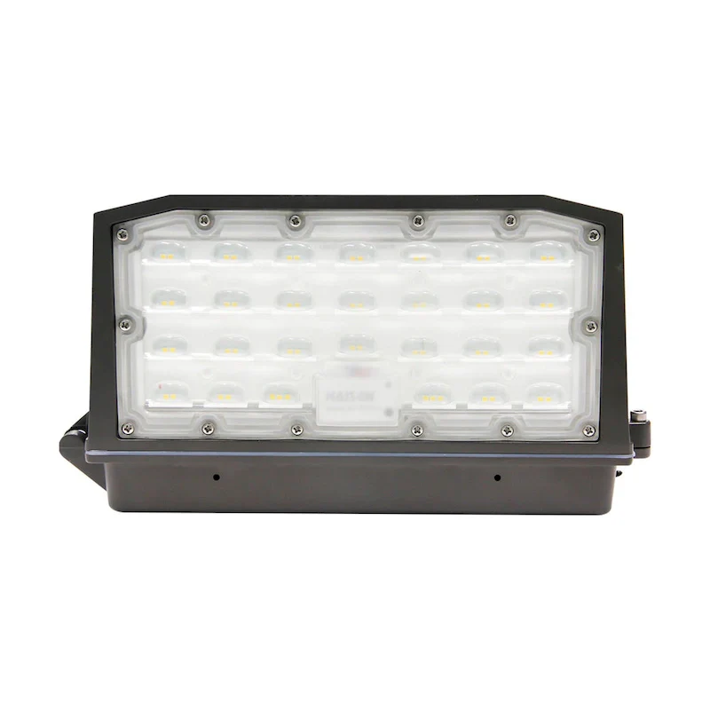 80 Watt Full Cutoff LED Wall Pack CCT Selectable 9600-10K Lumens DLC - 80 Watt